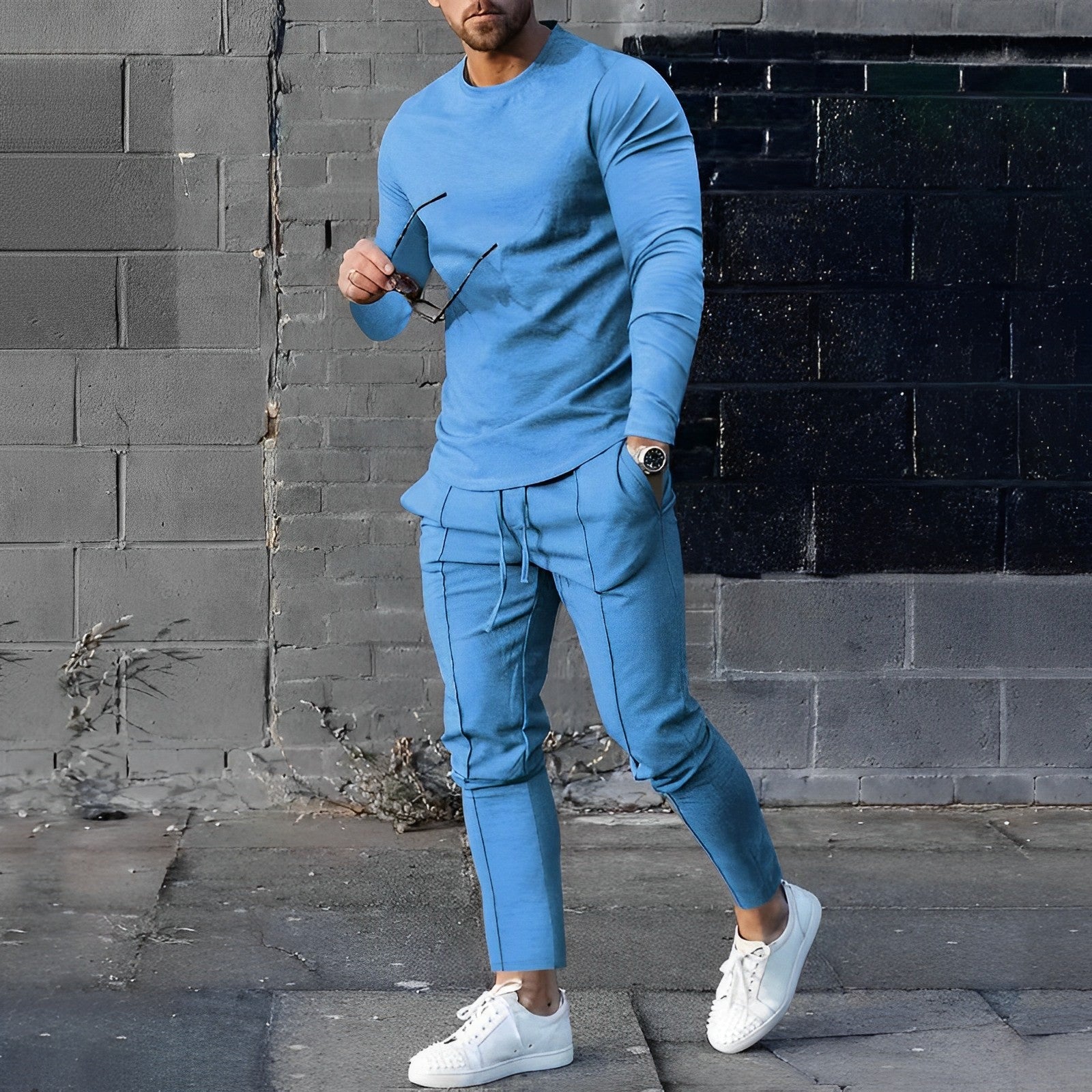 Men's Stylish Set - Trendy, Comfortable, All-in-One Outfit