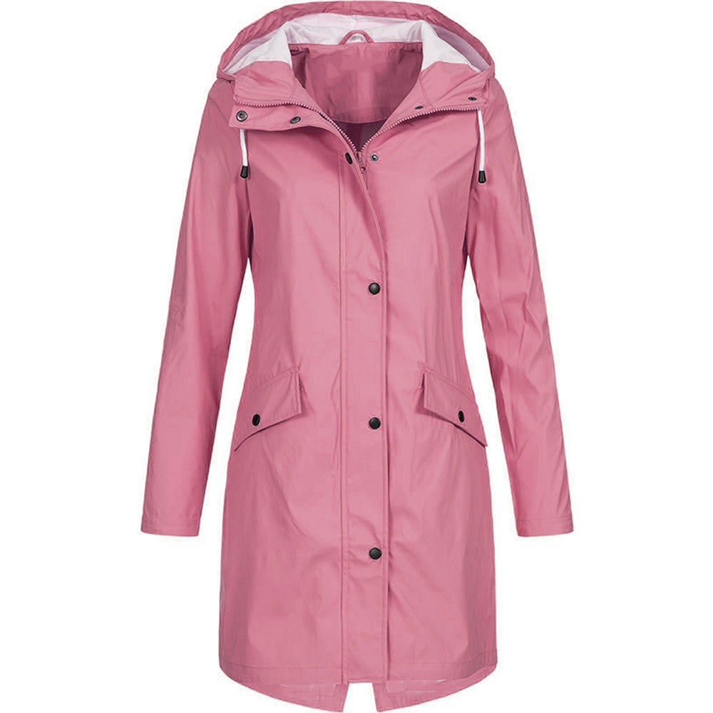 Leah | Stylish Women's Raincoat with Hood