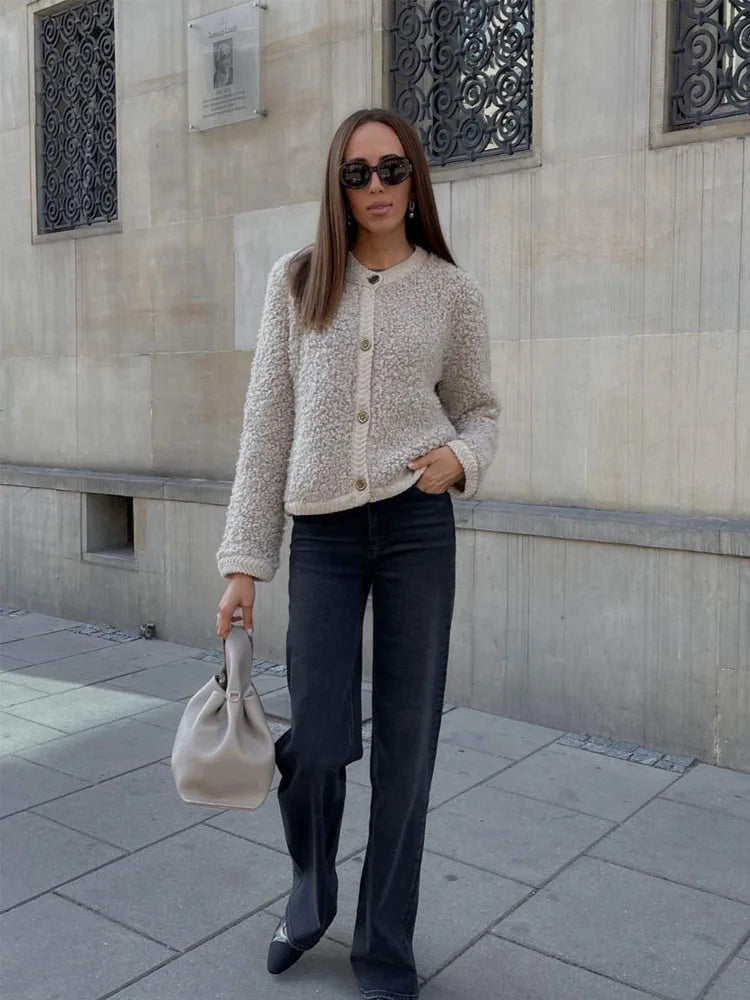 Lily | Elegant Casual Teddy Jacket for Women