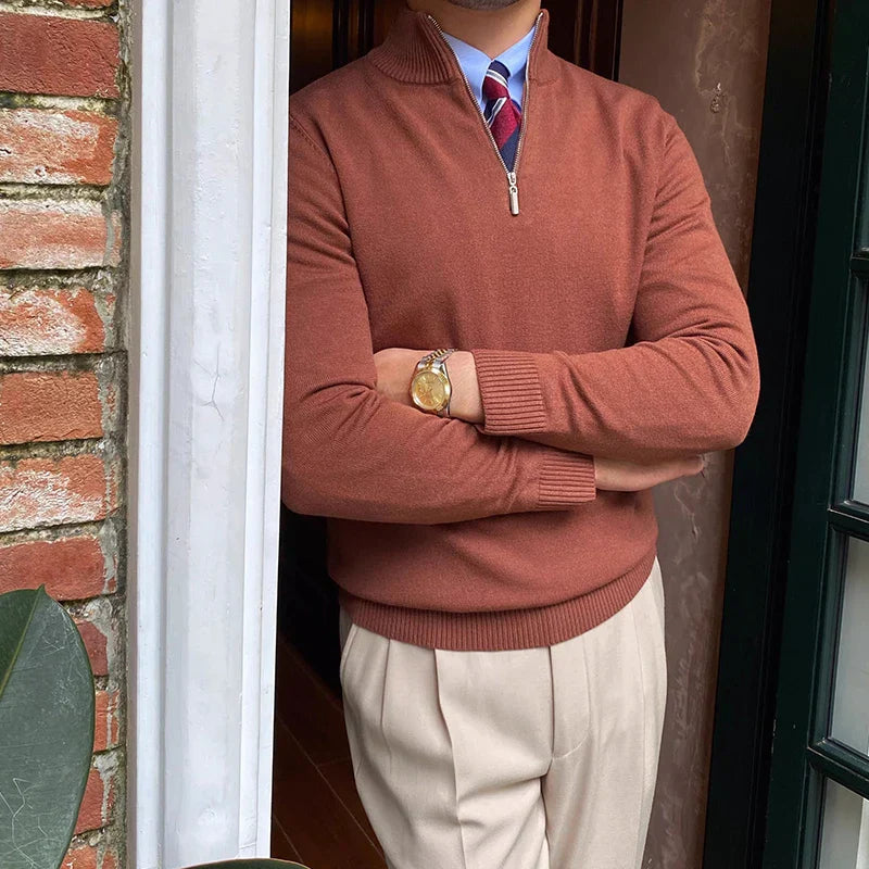 Logan | Men's Half-Zip Sweater