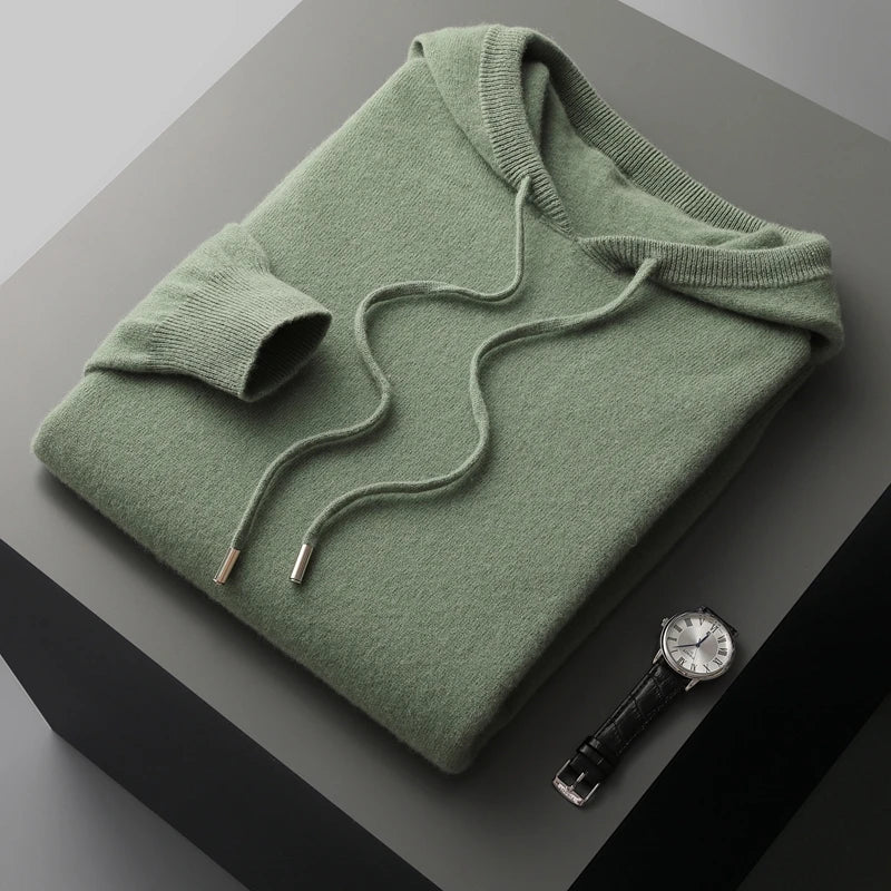 William | Men's Wool Blend Hoodie | Cozy and Comfortable