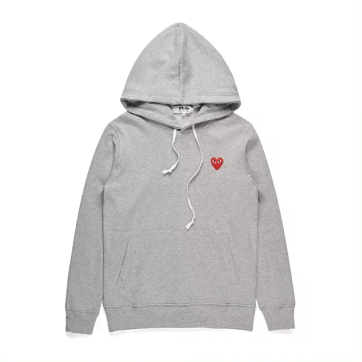 Frederick | Men's Hoodie with Heart Embroidery