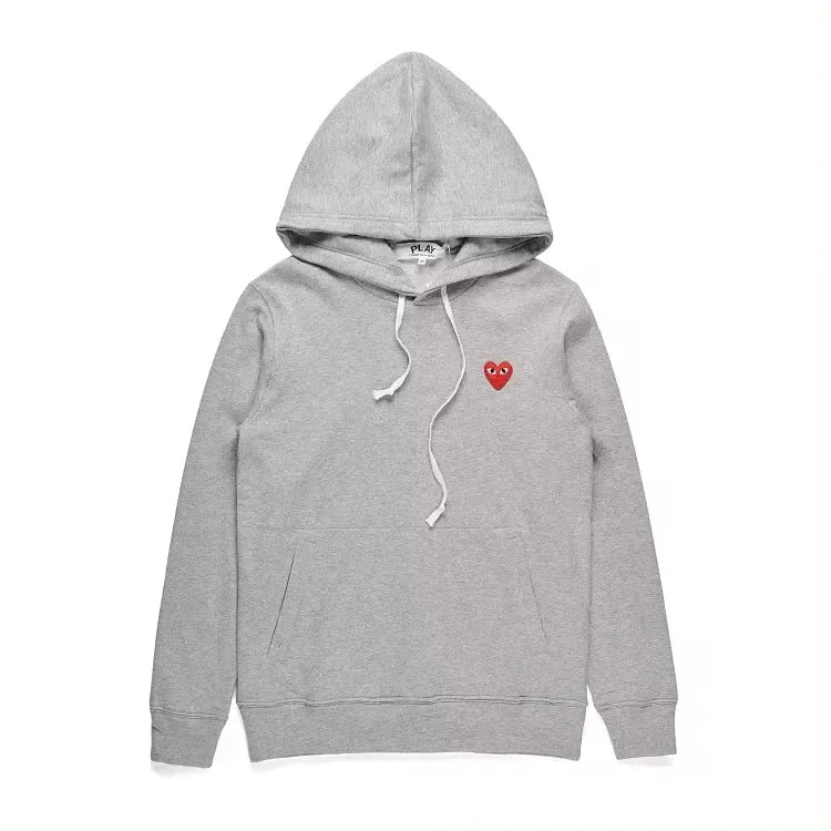 Frederick | Men's Hoodie with Heart Embroidery