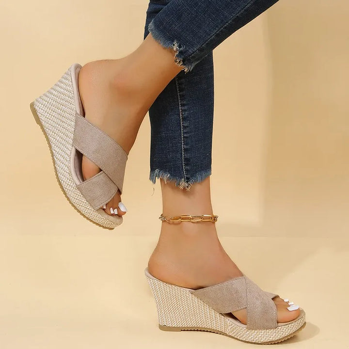 Jevie | Chic Wedge Sandals for Daily Elegance