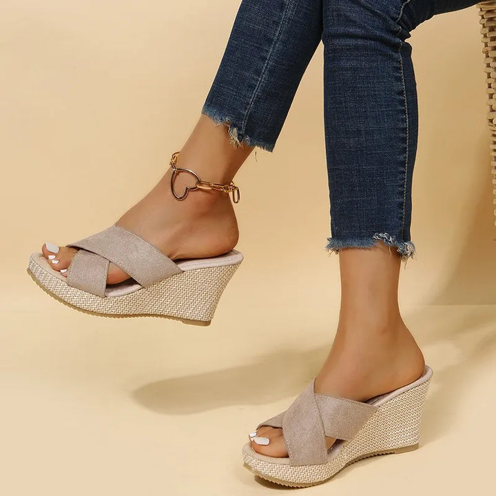 Jevie | Chic Wedge Sandals for Daily Elegance