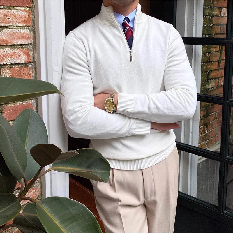Logan | Men's Half-Zip Sweater