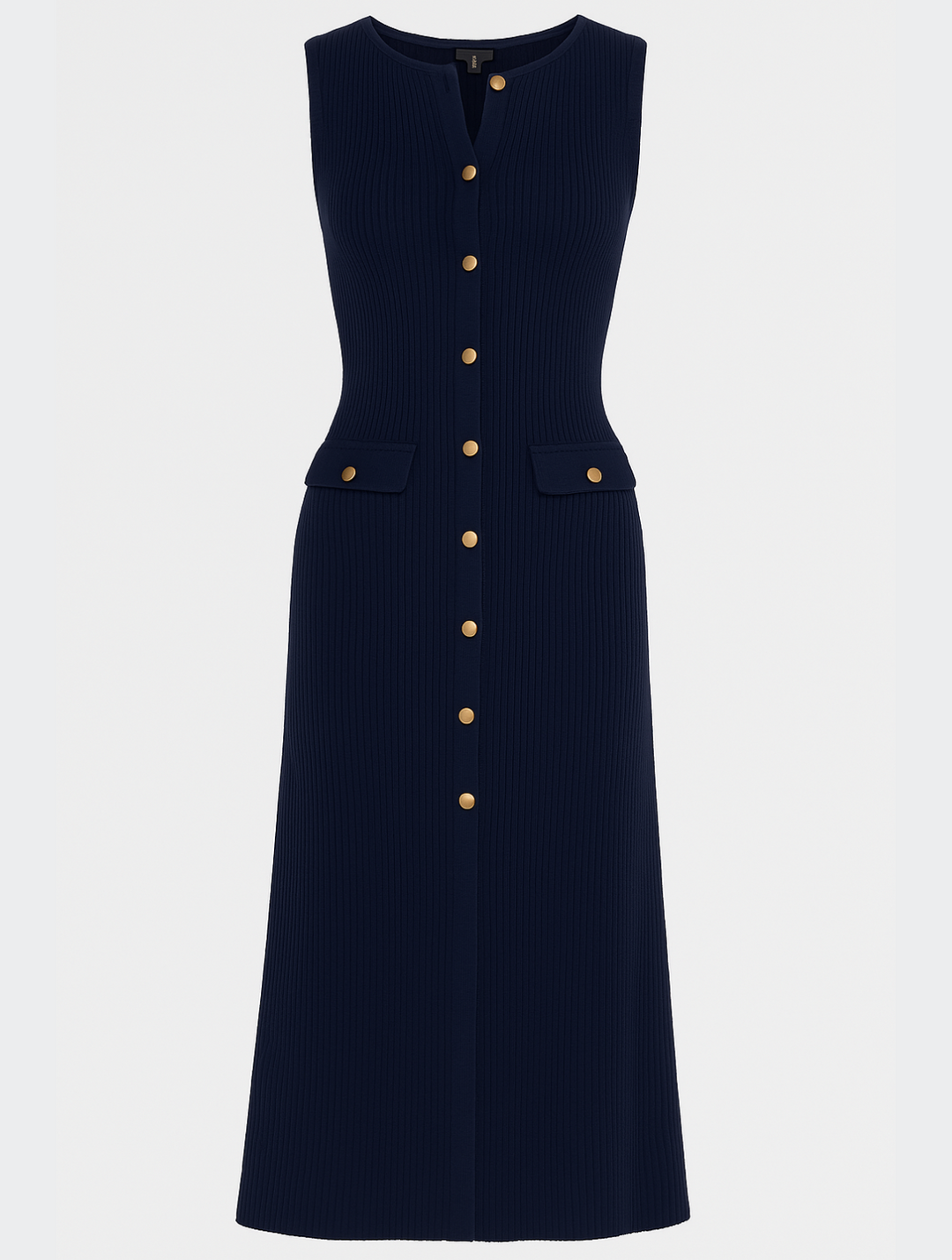 Marilyn | Chic Button-Front Midi Dress