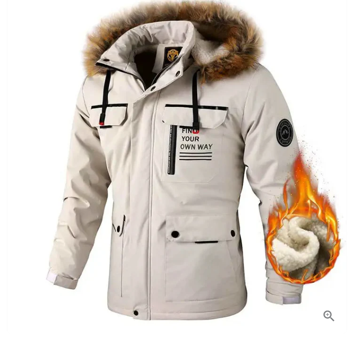 Andrew | High-quality waterproof winter jacket for men