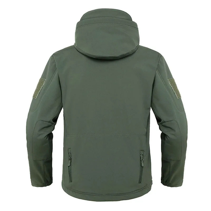 Victor | Men's Waterproof Rain Jacket with Fleece Lining for Outdoor Hiking