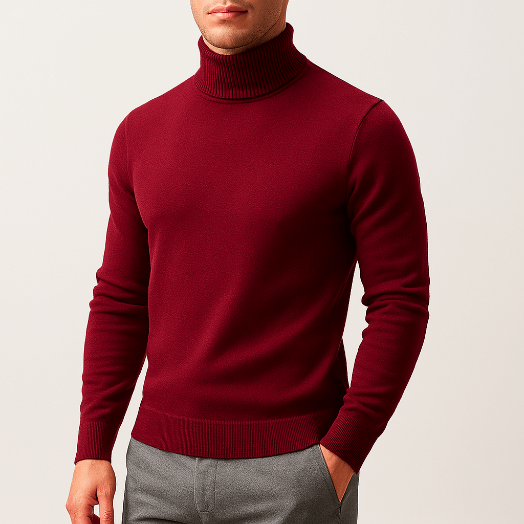George | Men's Cozy Turtleneck Sweater