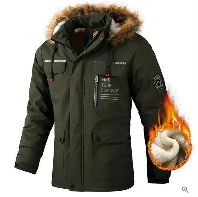 Andrew | High-quality waterproof winter jacket for men