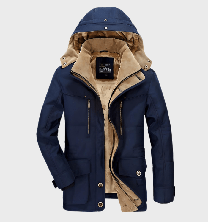 Leo | Waterproof breathable winter jacket for men
