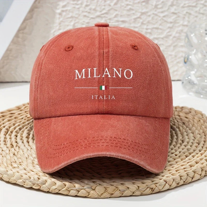 Logan | Italy Flag Milano Vintage Cap