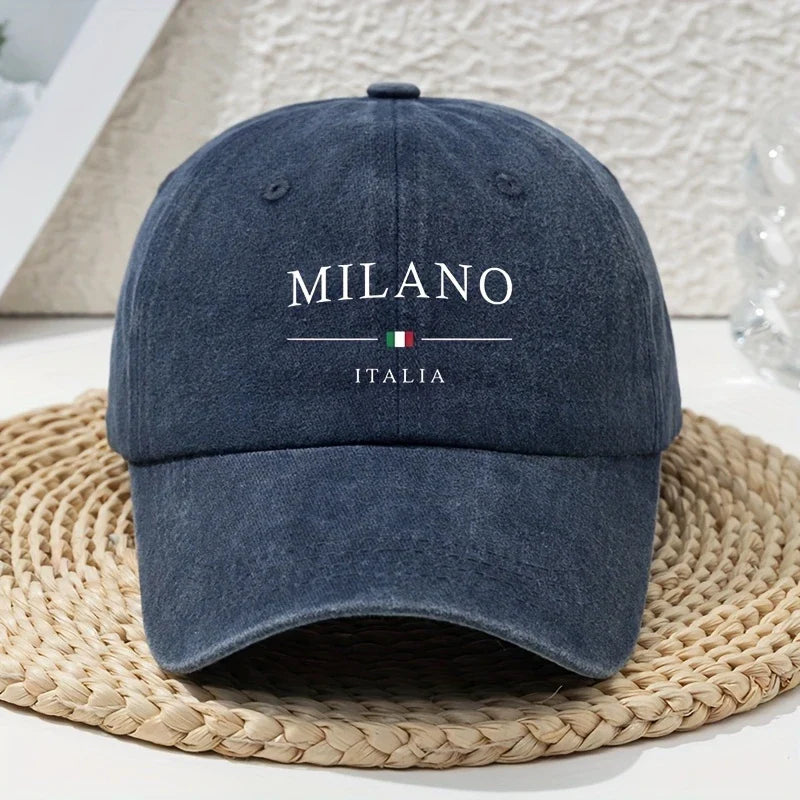 Logan | Italy Flag Milano Vintage Cap