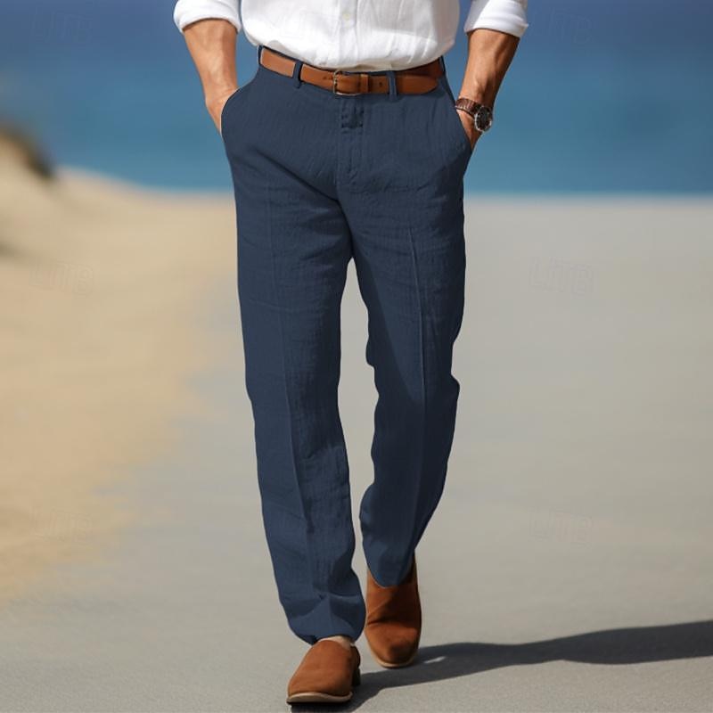 Henry - Linen Men's Trousers
