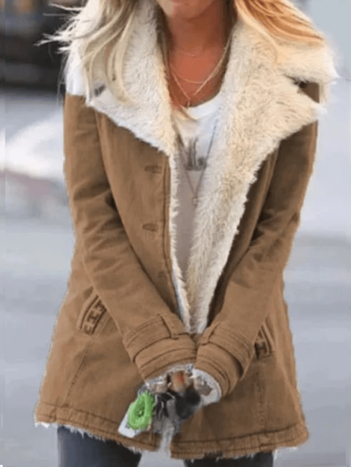 Ava | Warm Lined Wintercoat for Cozy Comfort