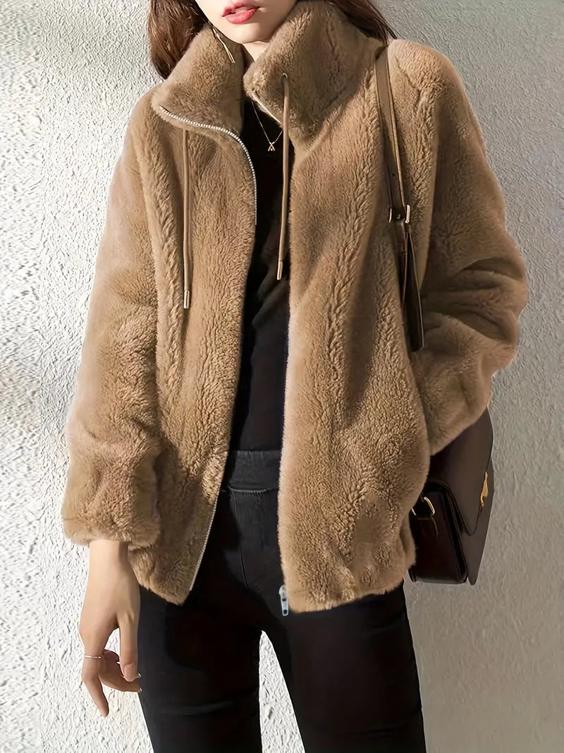 Ruby | Trendy Teddy Jacket with Soft Lining