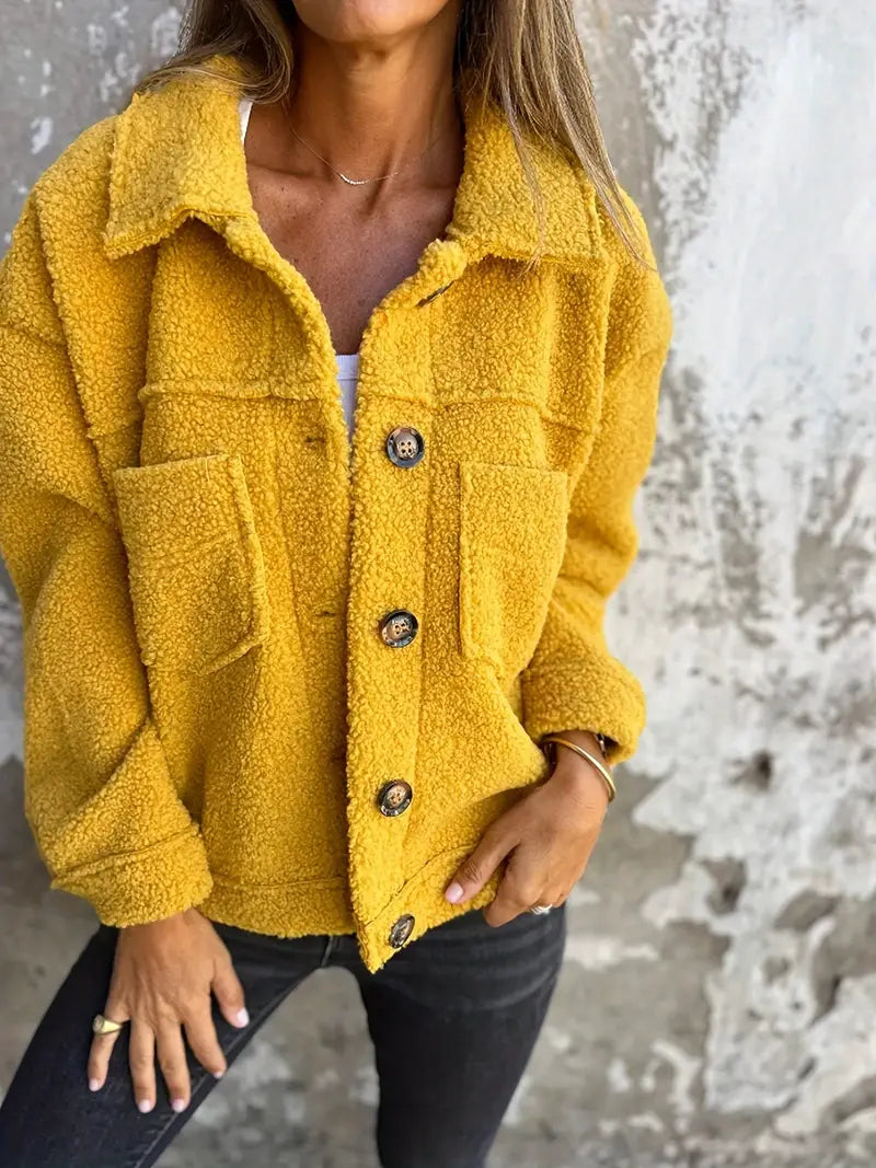 Jade | Jade Long Teddy Coat for a Casual Look