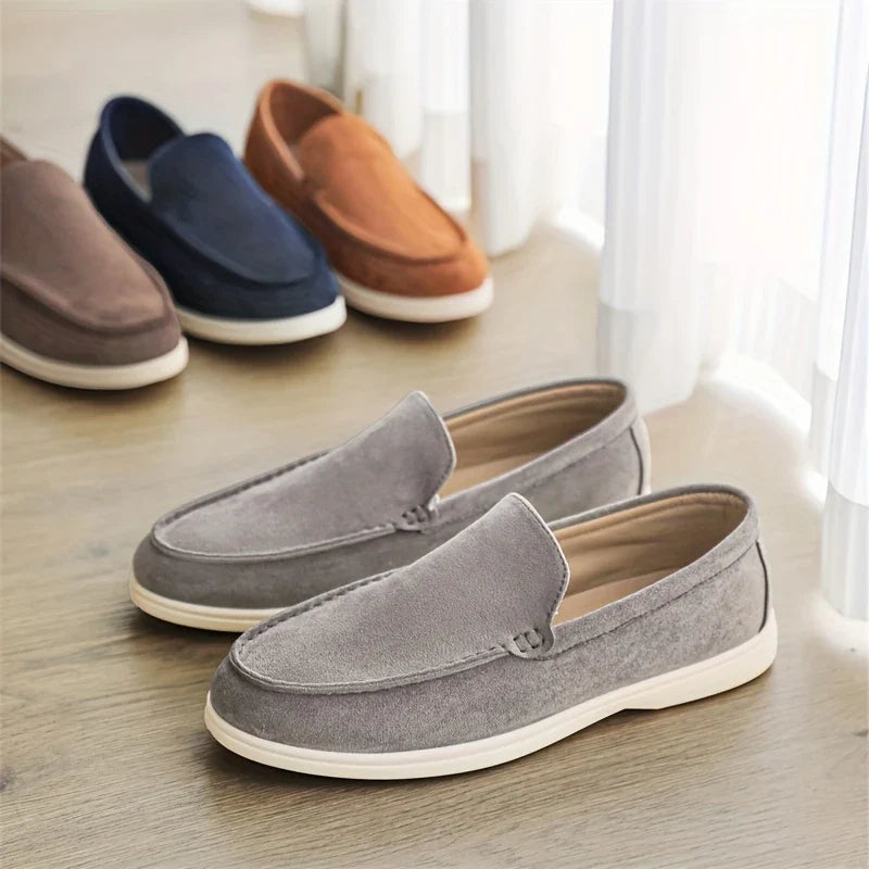 Logan | Suede Loafers
