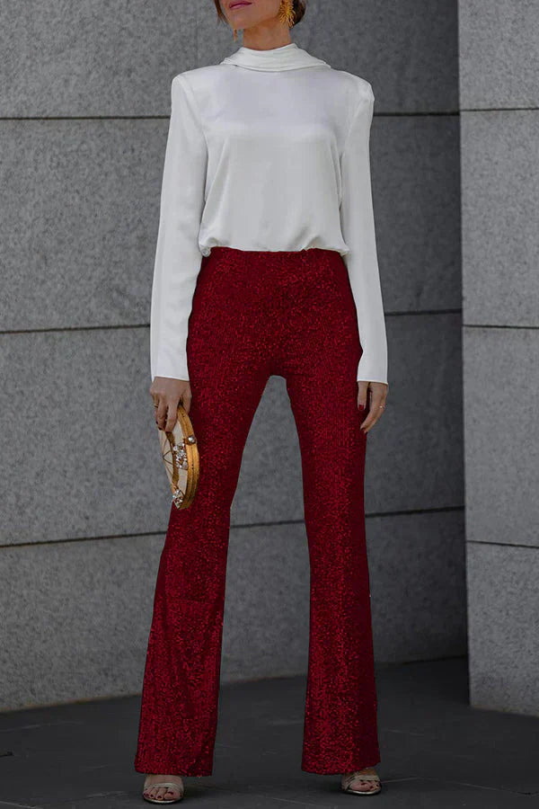 Emma – Women's Glitter Trousers