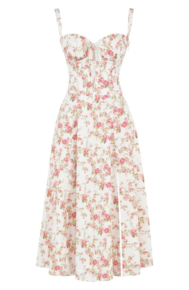 Sally | Floral Elegance Spring Party Dress