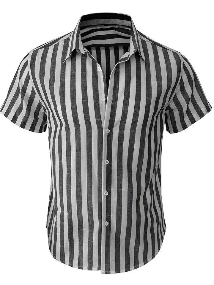 Harry | Striped Short-Sleeve Shirt