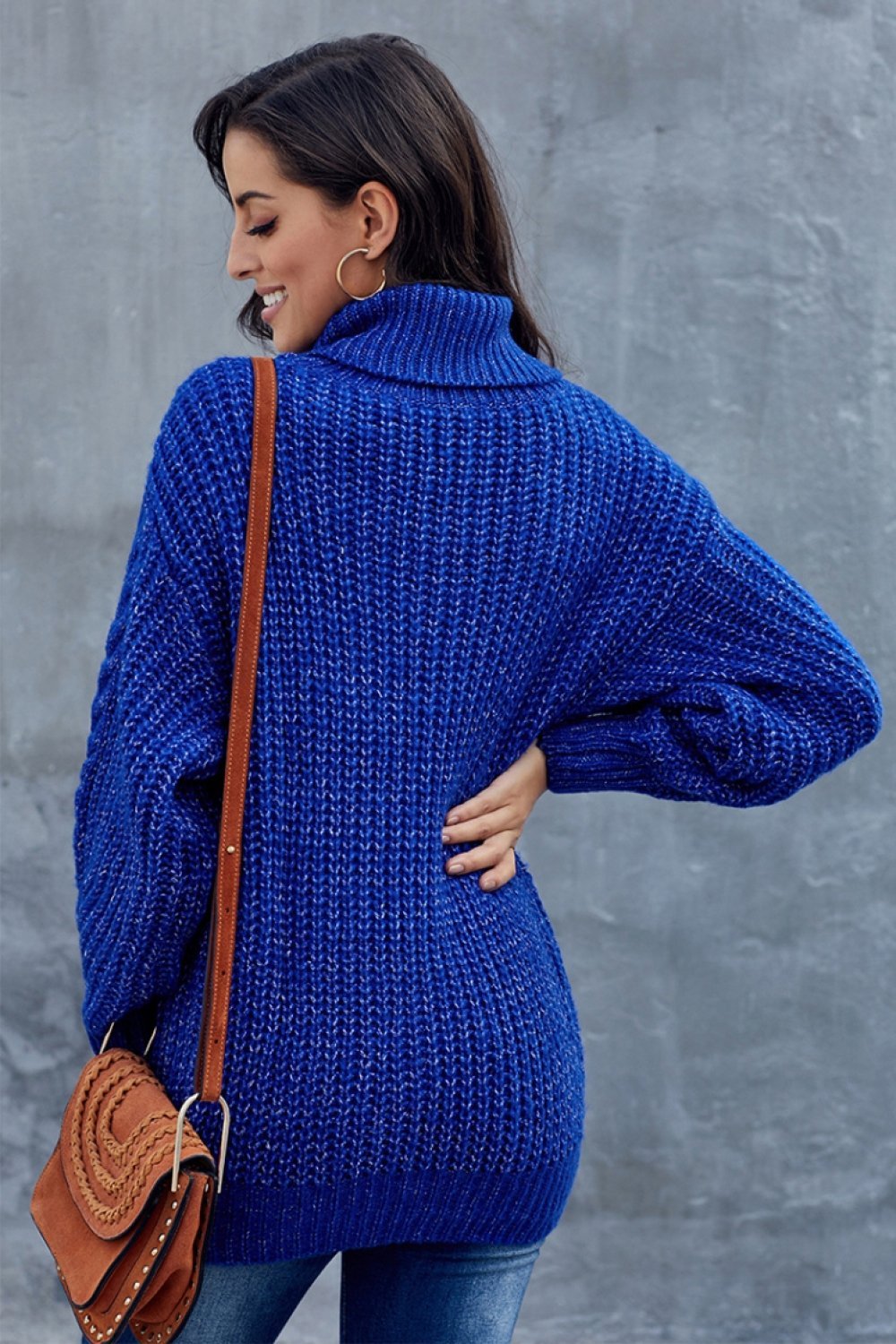 Zoe | Winter Cable Knit Turtleneck Sweater for Women