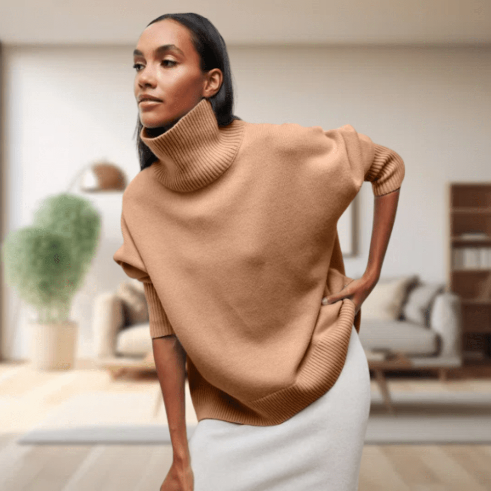 Mia | Winter-Ready Women's Turtleneck Sweater