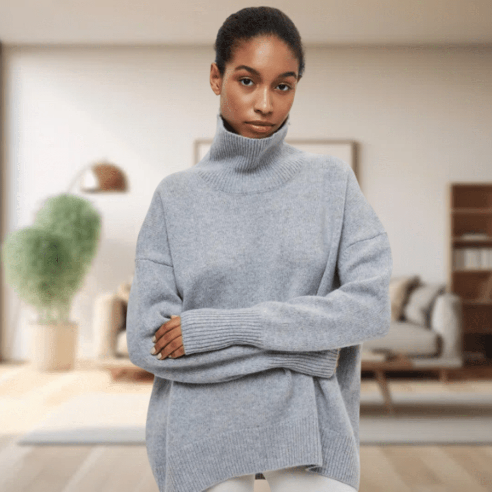 Mia | Winter-Ready Women's Turtleneck Sweater