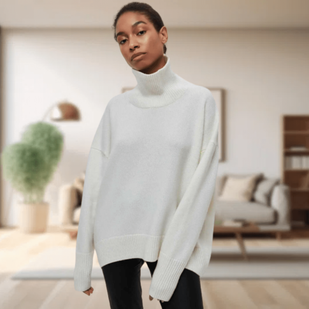 Mia | Winter-Ready Women's Turtleneck Sweater