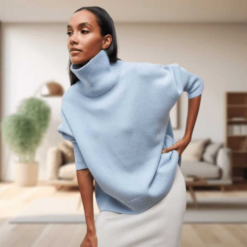 Mia | Winter-Ready Women's Turtleneck Sweater