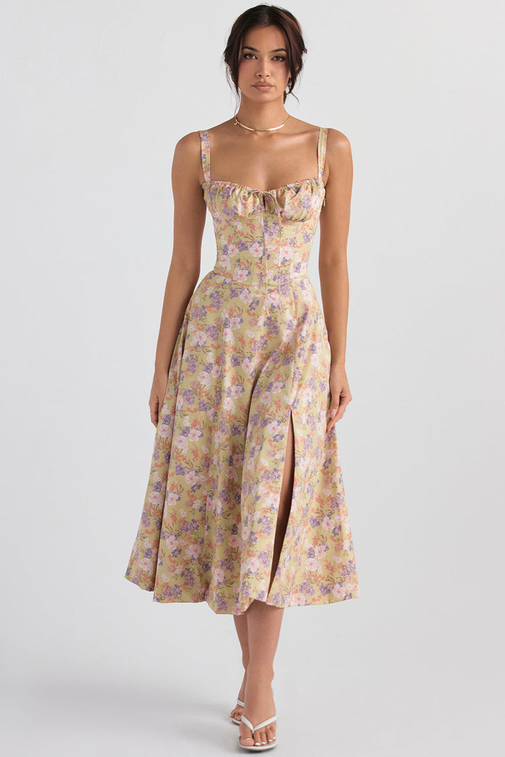 Sally | Floral Elegance Spring Party Dress