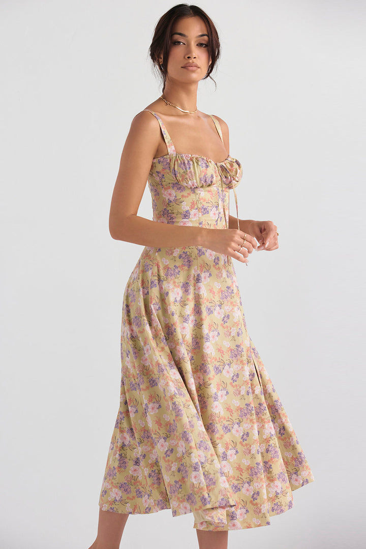 Sally | Floral Elegance Spring Party Dress