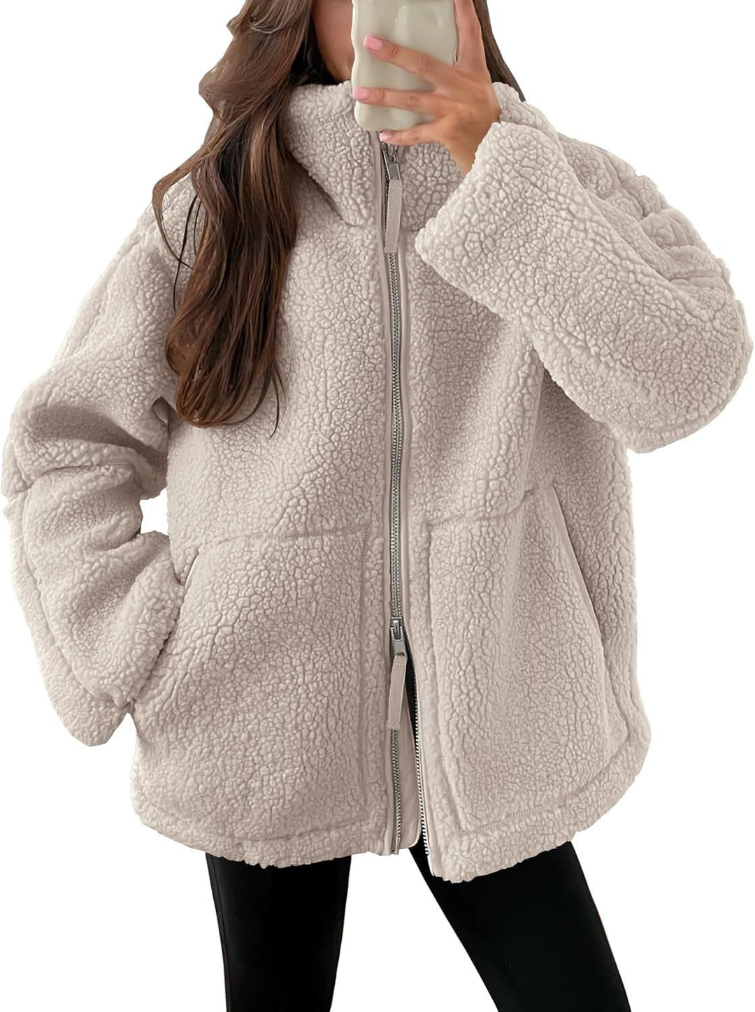 Luna | Cozy Fleece Jacket with Zipper for Winter