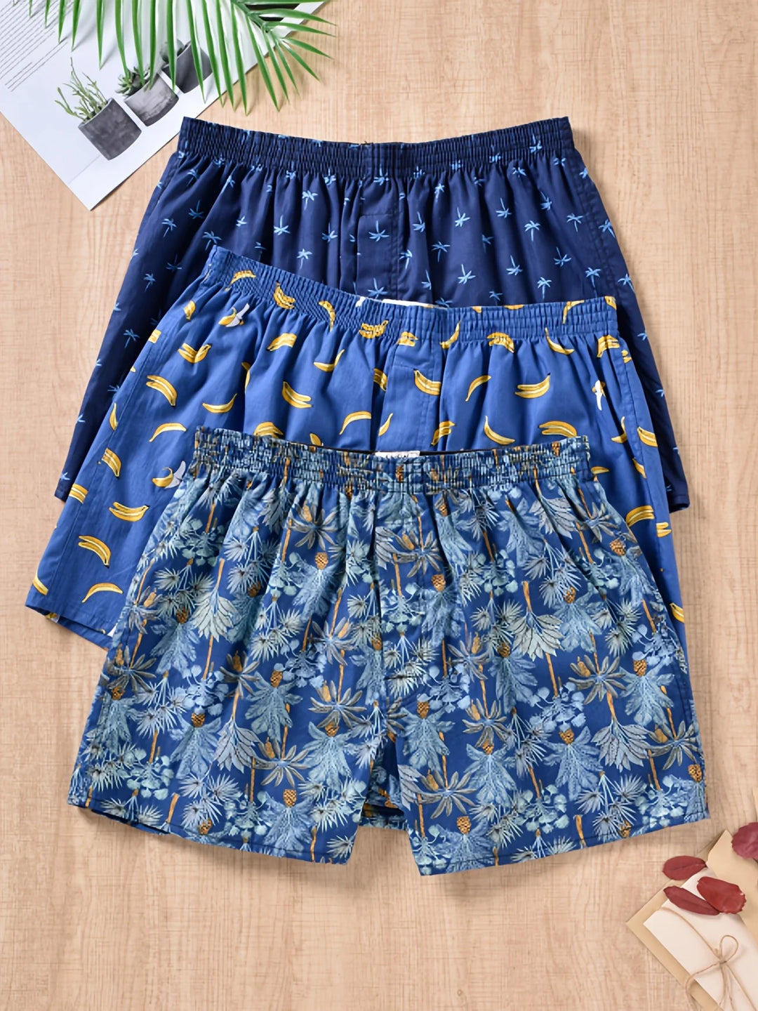 Men's Cotton Printed Arrow Boxers