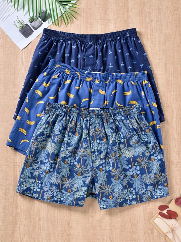 Men's Cotton Printed Arrow Boxers