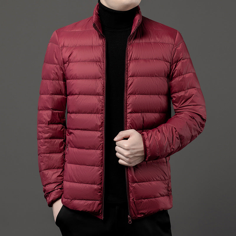 William | Slim-fit lightweight puffer jacket for men