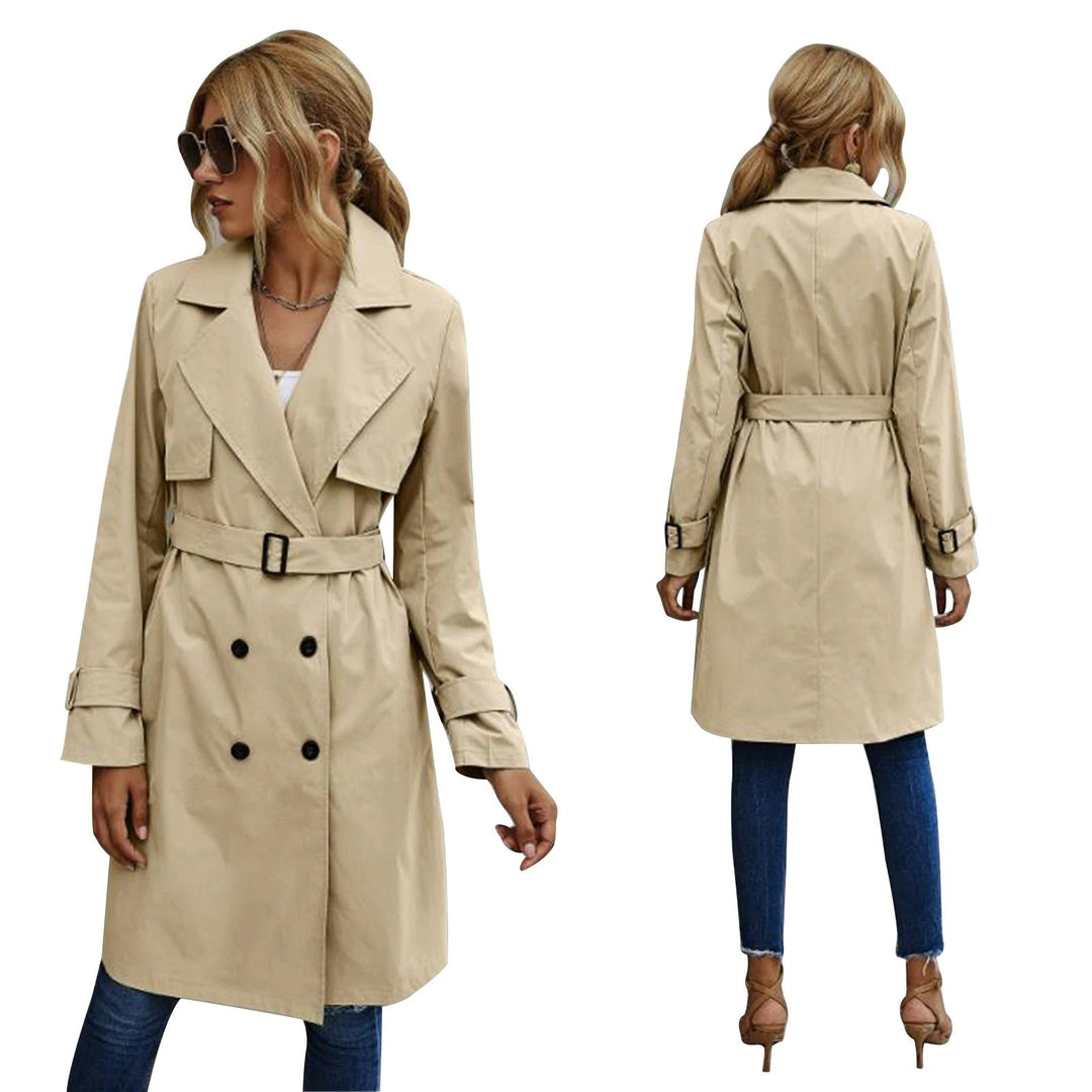 Lucy | Knee-Length Trenchcoat for Women Casual