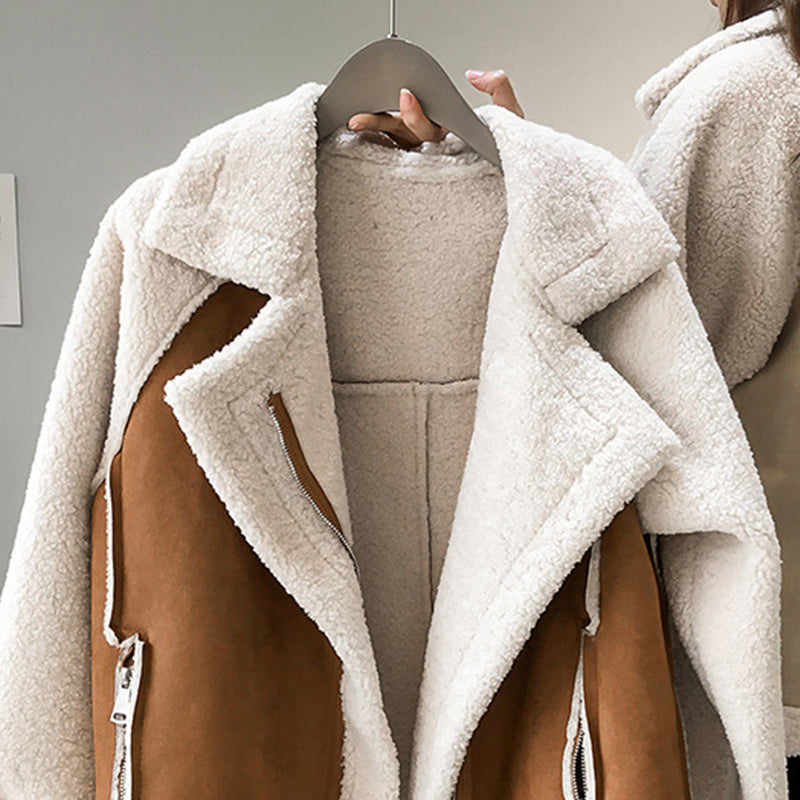 Mia | Elegant Teddy Jacket with Winter Lining