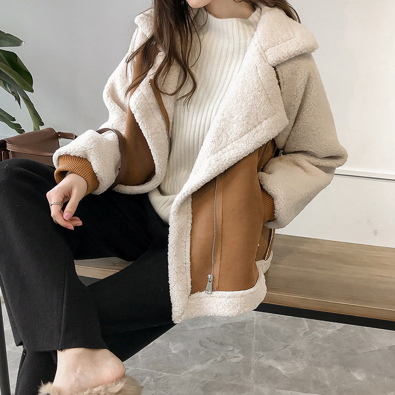 Mia | Elegant Teddy Jacket with Winter Lining