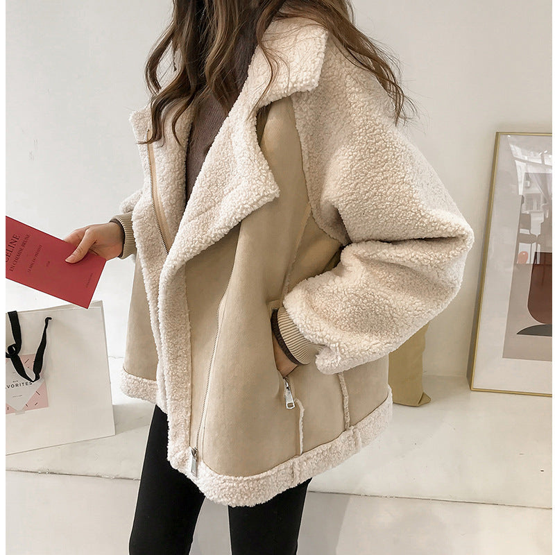 Mia | Elegant Teddy Jacket with Winter Lining