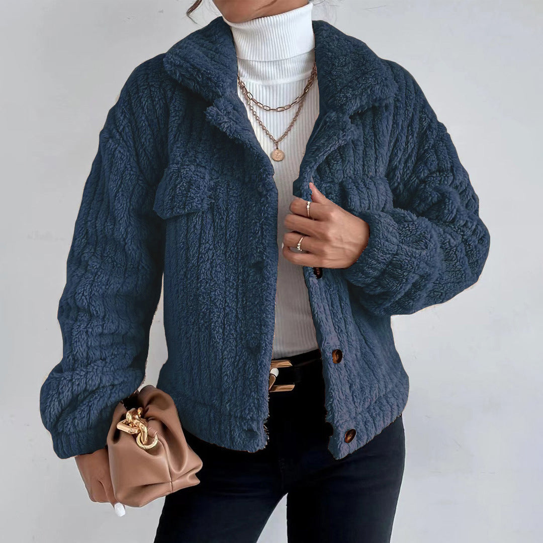 Zoe | Winter Long Sleeve Teddy Jacket