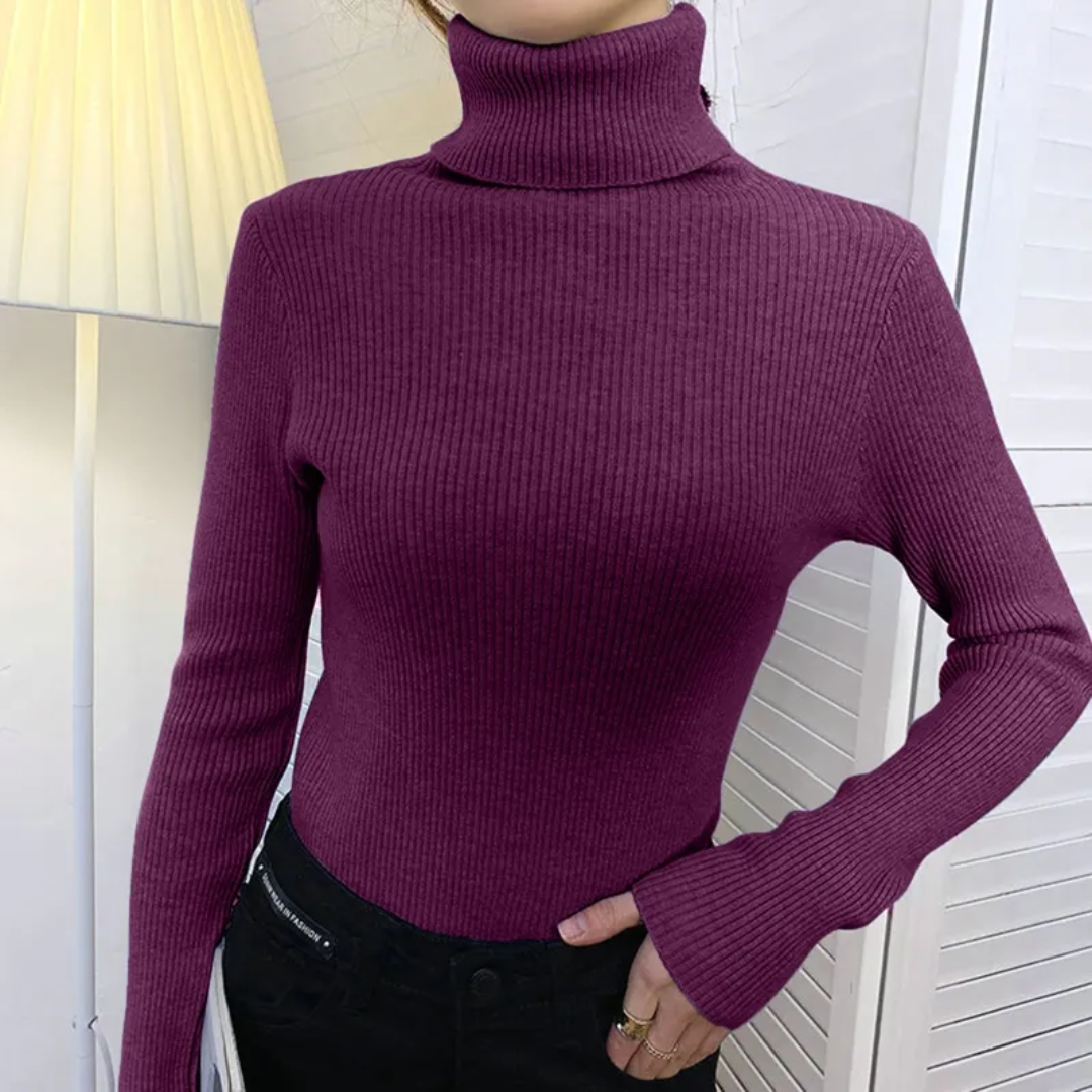 Faye | Winter-Ready Cashmere Turtleneck Sweater