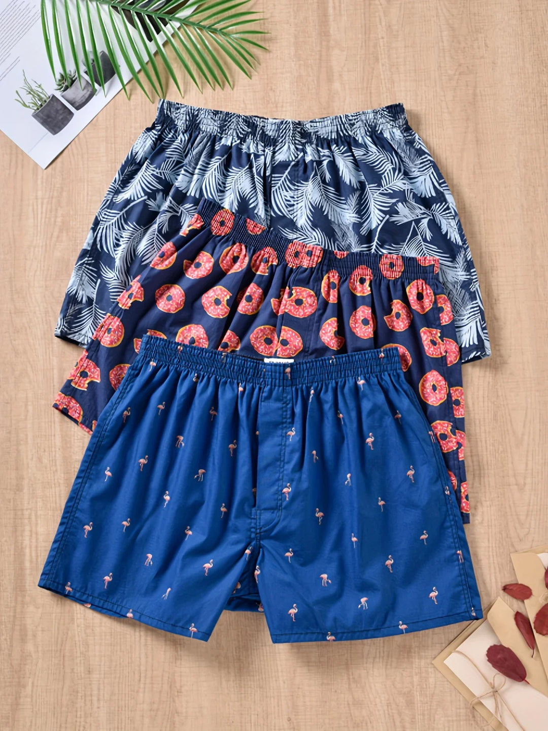 Men's Cotton Printed Arrow Boxers
