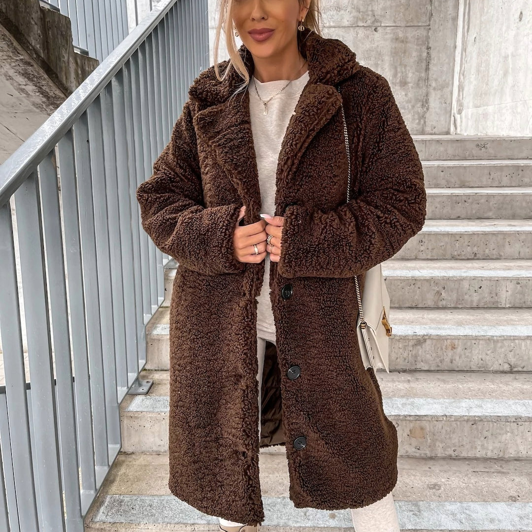 Grace | Cozy Teddy Jacket for Winter Warmth