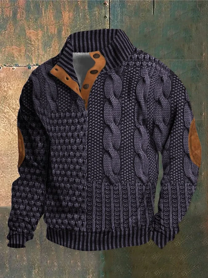 George | Retro cashmere sweater for men