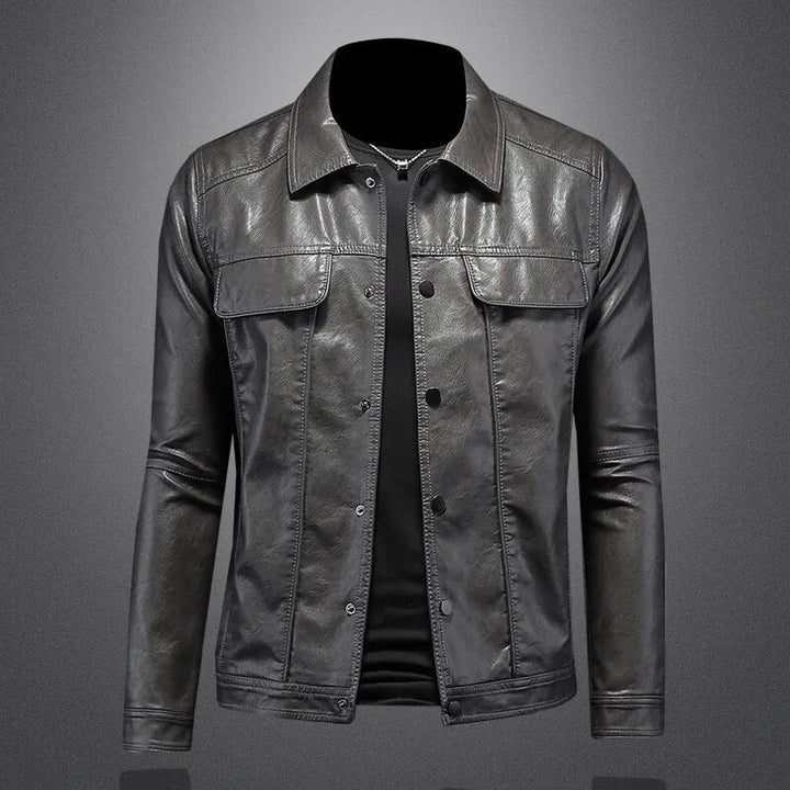 Maxwell | Men's Leather Jacket | Stylish Outerwear