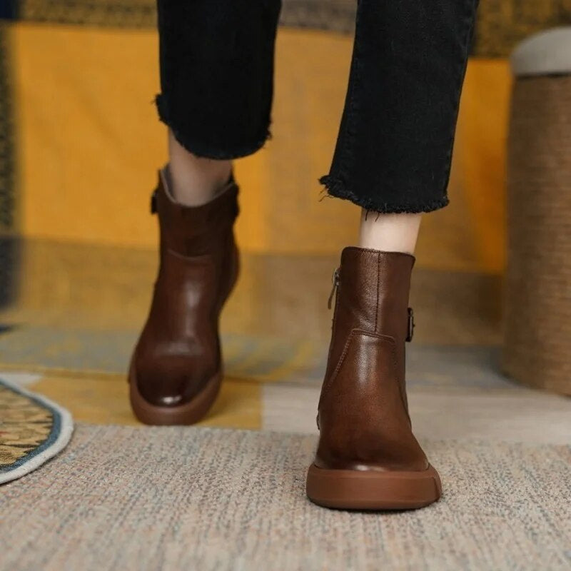 Lily | Vintage Women's Ankle Boots