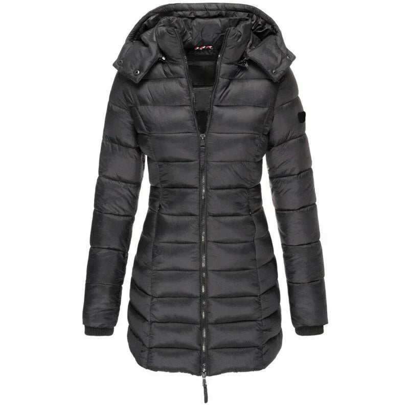 Joy | Hooded Down Winter Jacket for Women