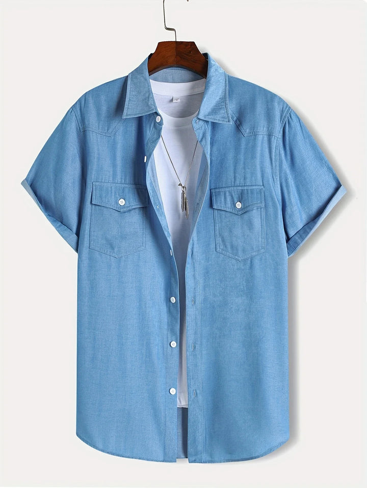 Liam | denim shirt for men